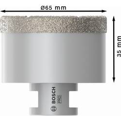 Bosch Accessories Bosch Power Tools 2608587129 diamantový vrták pro vrtání za sucha 65 mm diamantová vrstva 1 ks