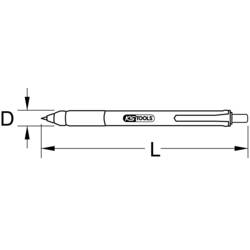 KS Tools 3002138 rýsovací jehla tvrdokov