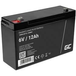 Green Cell Green Cell - USV-Akku - 1 x Batterie - Sealed Lead Acid (SLA) AGM01 olověný akumulátor 6 V 12 Ah olověný se skelným rounem (š x v x h) 151 x 94 x 50