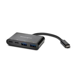 Kensington K39124EU USB Hub 4 porty USB-A, USB-C® USB 3.0 5 GBit/s s konektorem USB C černá CH1000 USB-C 4-Port Hub