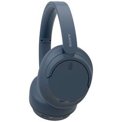 Sony WH-CH720N Headset uzavřená (Over Ear) Bluetooth® stereo modrá Redukce šumu mikrofonu, Potlačení hluku headset, personalizace zvuku, regulace hlasitosti,