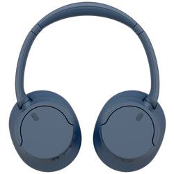 Sony WH-CH720N Headset uzavřená (Over Ear) Bluetooth® stereo modrá Redukce šumu mikrofonu, Potlačení hluku headset, personalizace zvuku, regulace hlasitosti,