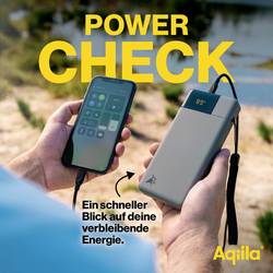 Aqiila Powerbird B20M powerbanka Li-Pol, 20000 mAh, USB-A, USB-C®, mechově zelená
