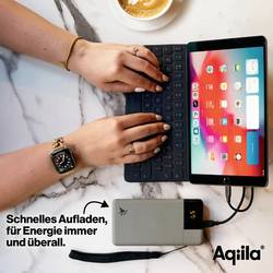 Aqiila Powerbird B20M powerbanka Li-Pol, 20000 mAh, USB-A, USB-C®, mechově zelená