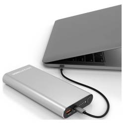 RealPower REALPOWER PB-20000 PD Pro powerbanka 20000 mAh, Dodávka energie, stříbrná, Indikátor stavu