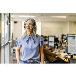 HP Poly Voyager 4310 UC Mono Headset otevřená (On Ear) Bluetooth® mono černá Potlačení hluku regulace hlasitosti, vč. nabíjecí a dokovací stanice Počítače