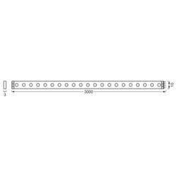 OSRAM HOMELIGHTING 4099854448591 LED pásek 230 V červená, zelená, modrá 1 ks