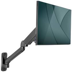 Digitus držák na zeď pro monitor DA-90425 1 Displej: (s) 38,1 cm (15) - 81,3 cm (32) černá odnímatelný, otočný, nastavitelná výška, naklápěcí, otočný