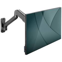 Digitus DA-90425 držák na zeď pro monitor 1 Displej: (s) 38,1 cm (15) - 81,3 cm (32) černá odnímatelný, otočný, nastavitelná výška, naklápěcí, otočný
