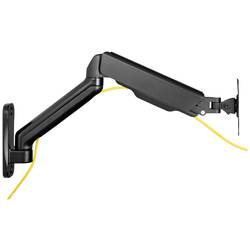 Digitus držák na zeď pro monitor DA-90425 1 Displej: (s) 38,1 cm (15) - 81,3 cm (32) černá odnímatelný, otočný, nastavitelná výška, naklápěcí, otočný