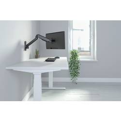 Digitus držák na zeď pro monitor DA-90425 1 Displej: (s) 38,1 cm (15) - 81,3 cm (32) černá odnímatelný, otočný, nastavitelná výška, naklápěcí, otočný