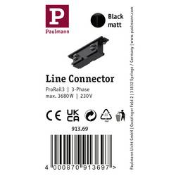 Paulmann 91369 vysokonapěť. komponent lištových systémů ProRail3 černá