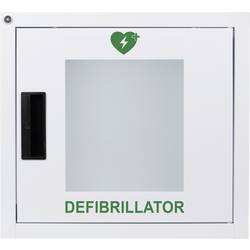 MEDX5 Universal Defibrillator (AED) Metallwandkasten für Innen, mit Alarm, weiß nástěnná schránka pro defibrilátory DEFI ocelový plech