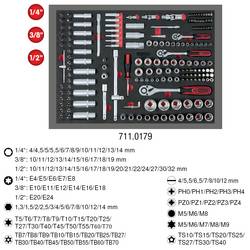 KS Tools 711.0179 sada nástrčných klíčů, 711.0179