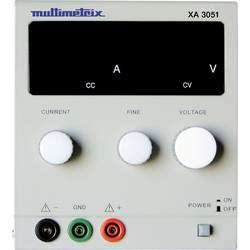 Multimetrix XA 3051 laboratorní zdroj s nastavitelným napětím, 0 - 30 , 0 mA - 5 A, kompaktní forma, výstup 1 x, XA3051