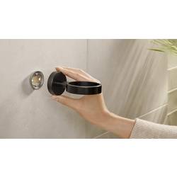 tesa MOON BLACK 40565-00000-00 zásobník na mýdlo 200 ml černá (matná), satinované sklo