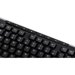Logitech K270 Wireless Keyboard bezdrátový klávesnice německá, QWERTZ černá odolné proti stříkající vodě