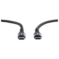 Intenso Kabel USB-C USB-C ® zástrčka, USB-C ® zástrčka 1.5 m černá flexibilní provedení 7901000