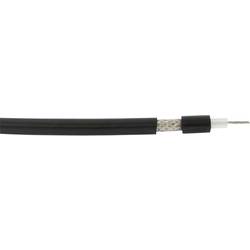 VOKA Kabelwerk RG58 C/U, 300902-01-100 koaxiální kabel, vnější Ø: 5.40 mm, 50 Ω, černá, 100 m