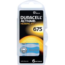 Duracell Activair 675 Baterie do naslouchátek ZA 675 zinko-vzduchová 630 mAh 1.45 V 6 ks