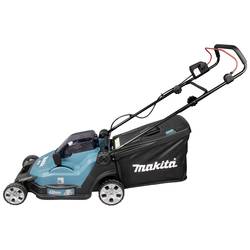 Makita Akku-Rasenmäher DLM432PT2 2x18V Set 2 Akkus 5,0Ah, Doppelladegerät akumulátor Akumulátorová sekačka + 2. akumulátor, vč. nabíječky 18 V šířka sekání 430