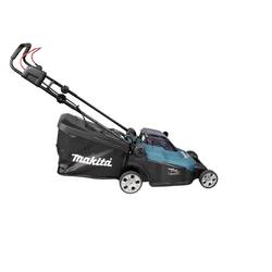Makita Akku-Rasenmäher DLM432PT2 2x18V Set 2 Akkus 5,0Ah, Doppelladegerät akumulátor Akumulátorová sekačka + 2. akumulátor, vč. nabíječky 18 V šířka sekání 430