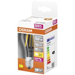 OSRAM HOMELIGHTING 4058075245907 LED Energetická třída (EEK2021) D (A - G) E27 klasická žárovka 11 W = 100 W teplá bílá (Ø x v) 60 mm x 105 mm stmívatelná 1 ks
