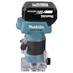 Makita DRT52Z Aku ohraňovací frézka, Délka 134 mm, Pracovní délka 42 mm, Ø hřídele 6 mm