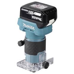 Makita DRT52Z Aku ohraňovací frézka, Délka 134 mm, Pracovní délka 42 mm, Ø hřídele 6 mm