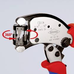 Knipex Twistor® T Crimpzange mit Trapezcrimp 97 53 19 krimpovací kleště