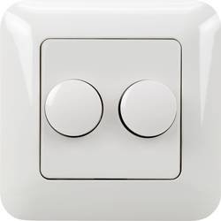 Ehmann 4260c0701 stmívač pod omítku Vhodné pro svítidlo: LED žárovka, žárovka, halogenová žárovka bílá