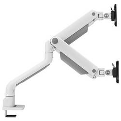 Neomounts DS70S-950WH2 držák na stůl pro monitor 2 Displej: (s) 43,2 cm (17) - 88,9 cm (35) černá nastavitelná výška, naklápěcí, nakláněcí, otočný