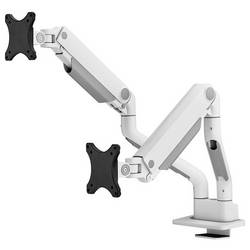 Neomounts DS70S-950WH2 držák na stůl pro monitor 2 Displej: (s) 43,2 cm (17) - 88,9 cm (35) černá nastavitelná výška, naklápěcí, nakláněcí, otočný