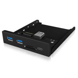 ICY BOX 60433 USB Hub 3 porty USB-A USB 3.0 5 GBit/s černá