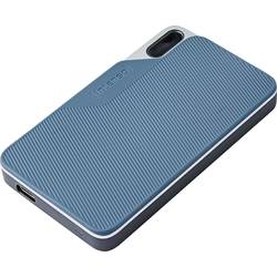 Intenso TX100 500 GB, externí SSD disk, USB-C™ (USB 3.2 Gen 1), šedomodrá
