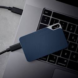 Intenso TX100 500 GB, externí SSD disk, USB-C™ (USB 3.2 Gen 1), šedomodrá
