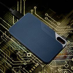 Intenso TX100 500 GB, externí SSD disk, USB-C™ (USB 3.2 Gen 1), šedomodrá