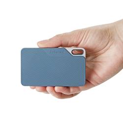 Intenso TX100 500 GB, externí SSD disk, USB-C™ (USB 3.2 Gen 1), šedomodrá
