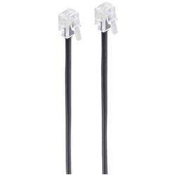 Shiverpeaks Western kabel [1x RJ11 zástrčka 6p4c - 1x RJ11 zástrčka 6p4c] 6 m černá