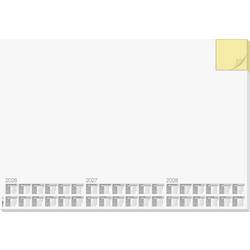 Sigel H6490 psací podložka 2026, 2027, 2028 čisté bílá, žlutá (š x v) 59.5 cm x 41 cm 30 listů 1 ks