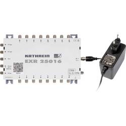 Kathrein EXR 25016 rozdělovač satelitního signálu Vstupy (vícenásobný spínač): 5 (4 SAT/1 terestrický) Počet účastníků: 16 Standby, Quad-LNB