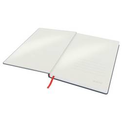 Leitz 44820089 poznámková kniha čtverečkovaný šedá 80 listů DIN B5