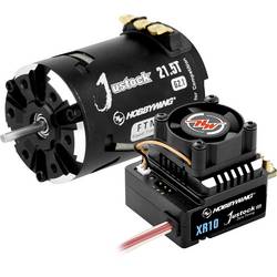 Hobbywing Xerun Justock Combo G3S mit 21.5 Turn 38020373 počet závitů: 21.5 střídavý (brushless) motor a regulátor otáček, sada pro RC modely 1:10, 1:12