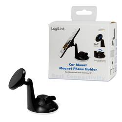LogiLink AA0110 přísavka držák mobilního telefonu do auta otočné o 360°, s magnetickým upevněním