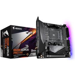 Gigabyte B550I AORUS PRO AX Základní deska Socket (PC) AMD AM4 Tvarový faktor Mini-ITX Čipová sada základní desky AMD® B550