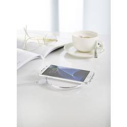 Intenso bezdrátová indukční nabíječka 10 W WA1 7410512 Výstup Qi standard bílá