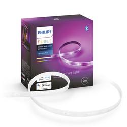 Philips Hue LED pásek, prodloužení LED pásku, centrála 70342400+70344800+871951434262000 2x Lightstrip Plus + Hue Bridge pevně vestavěné LED 20 W