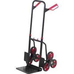 TOOLCRAFT TO-9650166 schodišťový rudl skládací, výškově nastavitelný, ocel, max. zatížení 150 kg