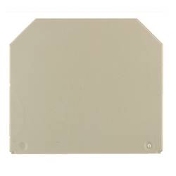 W-Series, Accessories, End plate, Partition plate WAP 16+35 WTW 2.5-10 1050100000-20 béžová Weidmüller 20 ks