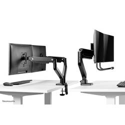 Neomounts DS75-450BL2 držák na stůl pro monitor 2 Displej: (s) 43,2 cm (17) - 81,3 cm (32) černá, černá/modrá nastavitelná výška, naklápěcí, nakláněcí, otočný